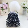 Dog Apparel Spring/Summer Butterfly Skirt Solid Clothes Dress Pet Polyester Princess Costume