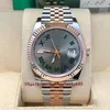 Reloj para hombre 126331 mecánico noctilucente luminoso resistente al agua relojes de pulsera de oro rosa relojes de zafiro 41MM