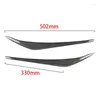 Interior Accessories Pair Car Headlight Eyebrow Point Molding ABS Decoration Trim Cover For Hyundai Elantra AD 2024-2024 Styling Sticker