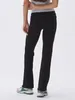 Pantaloni da donna Leggings svasati per le donne Bell Bottom Yoga a vita alta controllo della pancia allenamento bootcut