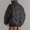 Hiver mode américaine Vintage Parkas vestes pour hommes coupe-vent en plein air Y2K décontracté rembourrage manteaux lâche broderie doudoune 240118