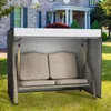 Housse de hamac pivotante imperméable, imperméable, siège en tissu Oxford 210D, protection de Patio de jardin extérieur, auvent de chaise suspendue au soleil