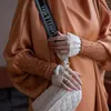 Roupas étnicas 2024 Marroquino Dubai Abaya Vestido Com Capuz Sólido Mangas Compridas Árabe Abayas para Mulheres Laço Solto Ramadan Muçulmano Femme Robes