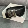 Designer Belt Men Am2 Belt Woman Mens Luxury Fashion Amirlyi Business Belts Casual Jeans Pycklat Bältesbokstav Smooth Buckle Ceinture Läderbälten Holida