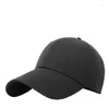 Ball Caps High Quality 59-62cm Plus Size Big Head Circumference Hard Top Cotton Baseball Cap For Men Women Outdoor Sun Hat Solid Color
