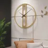 벽 시계 50/70cm 큰 조용 시계 현대적인 디자인 홈 장식 사무실 유럽 스타일 매달려 시계