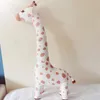 85cm Big Size Cute Giraffe Plush Toys Simulation Animals Giraffe Stuffed Doll Kids Room Bed Decor Child Gifts 240119