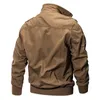 Giacca militare Uomo Primavera Autunno Cotone Maschio Casual Air Force Flight s hombre Plus Size M-6XL Bomber240127