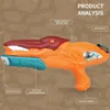 Dinosaure pistolet à eau jouet Super Soaker Blaster été piscine extérieure plage jouets pour enfants pistolet à eau pistolets pour garçons Squirt 240130