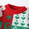 メンズ高品質のクリスマスセータースマールルーズで快適なプリントプルオーバーマン長袖セーター衣料3xlm 240125