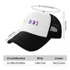 Бейсбольные кепки с небинарными фазами луны, летние шапки для женщин и мужчин