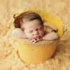 Pography Baby Props Strzelaj studio akcesori retro żelaza wiadra po urodzenie prork tło 240125