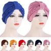 Abbigliamento etnico Donne musulmane Trecce Berretti chemio Cofano Turbante Hijab Sottosciarpa Cancro Femme Araba Perdita di capelli Cappello interno Copricapo Copertura