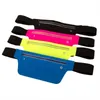 Outdoor Bags Fitting Waist Pack Ultra Thin Non-Slip Lycra Fabric Fit Belt Bag Hidden Security Wallet Sports Waistpack