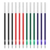 12pçs recarga uni sxr80 preto/vermelho/azul/verde 0.38/0.5/0.7/1.0, recarga especial de estudante para caneta esferográfica multifuncional MSXE5-2005 240122