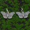 Boucles d'oreilles à clous, 10 paires, bijoux gothiques, papillon de la mort, cadeaux d'anniversaire pour hommes et femmes
