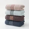 Towel Pure Cotton Striped Face Color Block Soft Thick Towels 34 74cm For Adults Kids Home Bathroom Spa Swim Toalla Serviette