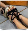 Sandaler 2024 Leisure Women Wedges Heeled Shoes Summer Party Platform High Heels Woman