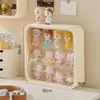 Blind Box Wall Mounted Showcase Acrylic Japanese Anime Garage Kit Storage DIY Removable Dustproof Figures Display Case 240131