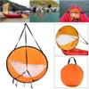 1PCS Kayak downwind paddle Inflatable canoe boat drift sails with clear window folding thruster fittings 240127