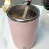 コーヒーポット自動ミキシングカップ怠zyな男磁気ポータブル新鮮な充電式電気ステンレス鋼水