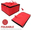 Dinnerware Seafood Storage Bag Freezer Shopping Bags Insulated Cooler Delivery Foldable Grocery Zipper Large Non-woven Fabric