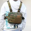 Multifunktion Tactical Vest Unisex Chest Rig Bag Fashion Men Hip-Hop Streetwear Chest Påsar Vattentät Oxford Sport Ryggsäck 240119