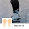 Ginocchiere in silicone portatili per protezione tutore Snowboard Pattinaggio su ghiaccio Accessori per figure