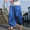 Summer Silk Hippie Gypsy Boho Baggy Pants Harem Pants for Men Women Yoga Pants Aladdin Trousers 240126