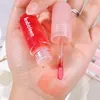 Läppglans rosa lila glitter läppar varar fuktgivande non-stick kopp vatten ljus naturlig flytande olja kvinnor makeup kosmetika