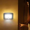 Lámpara de pared Luz LED de ahorro de energía sin parpadeo con sensor para el hogar Dormitorio Oficina Brillo ajustable Noche