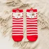 Women Socks Christmas Cotton Xmas Gifts Merry Decorations For Home 2024 Navidad Kerst Natal Noel Happy Year Decor