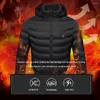 Blankets 9 Heated Areas Hiking Jackets 3 Gear Temperature USB Charging Hooded Heating Fast Washable For Men Women Blanket