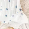 Girl Dresses 2024 Summer Baby Girls Princess Dress Casual Kids Dresser For Girlsshort Sleeve Children's