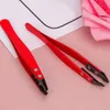 Eyebrow Hair Clip Durable Slant Tip Design Comfortable Grip Slant Pointed Eyebrow Trimmer Hair Clip for Women 240124