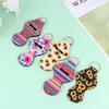 Keychains 5st Portable Key Ring Fashion Chain Holder Clip-On Sleeve Lipstick Rings (Bivers Color)