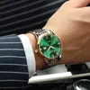 Hollow Watch Luxury Fashion Automatisk mekanisk titta på rostfritt stål armbandsur för man och kvinna älskar par titta 240123