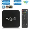 MXQ Pro Smart TV Box WiFi Media Player Set Top 4K Android 110 Rk3228 24G 5G 8 GB RAM 128 GB ROM 240130
