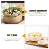 Double Boilers Vegetables Bamboo Steamer Food With Cover Reusable Basket Dumpling Multi-functional