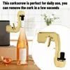 Champagne Gun Vin Pulvérisateur Pistolet Bouteille De Bière Durable Pistolet Version Bouchon Éjecteur Cuisine Bar Outils Vin Accessoires Alliage 240124