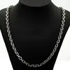 Chains 2/3/4/5mm Wide DIY Jewelry 316L Stainless Steel Silver Color Cross Chain Men Women Necklace Never Fades 5/10Meter/Lot