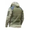 Jagdjacken Militär ISG Softshell Taktische Windjacke Outdoor Armee Fan Mit Kapuze Radfahren Wandern Berg Warme Camo Baumwolle