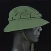 Militaire tactique Boonie chapeaux chasse soleil pêche chapeau en plein air Camouflage Bobble Cap randonnée pêcheur Sniper Ghillie seau chapeaux 240126