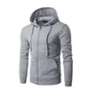 Herenhoodies met ritssluiting in herfststijl en capuchon met ritssluiting voor buitensporten