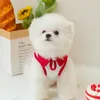 Vêtements pour chiens Gilet de lait rouge Vêtements pour animaux de compagnie T-shirt Vêtements doux Chiens Super Petit Mignon Chihuahua Imprimer Été Blanc Fille Garçon Mascotas