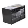 Ящик для хранения ювелирных изделий Мини-шкафы для мусора Решетка Портативный ящик Amall Сортировочная сетка Настольные офисные принадлежности Цвет случайным образом 1 шт. 240125