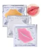 Pink White Gold Lip Mask Pads Moisture Essence Crystal Collagen Lips Care Patch Pad Lip Face Care Beauty Cosmetic5776635