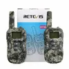 RETEVIS RT33 Mini Walkie Talkie Kinder 2 Stück PMRFRS VOX Taschenlampe USB Aufladen Kinderspiel Weihnachtsgeschenk Spielzeug Radio Transceiver 240129