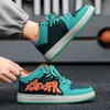 Herr Skate Shoes Luxury Design Casul Outdoor Sports Walking For Men Winter Cotton Sneakers 240202