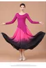 Stage Wear Women Spanish Flamenco Skirt Dance Practice Long Big Swing Gradient Color Performance Gypsy Lady Belly Dress